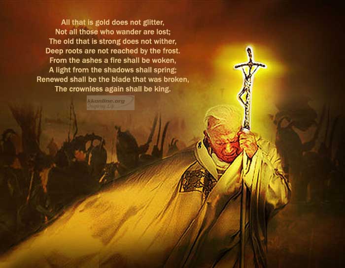 All glitters not gold