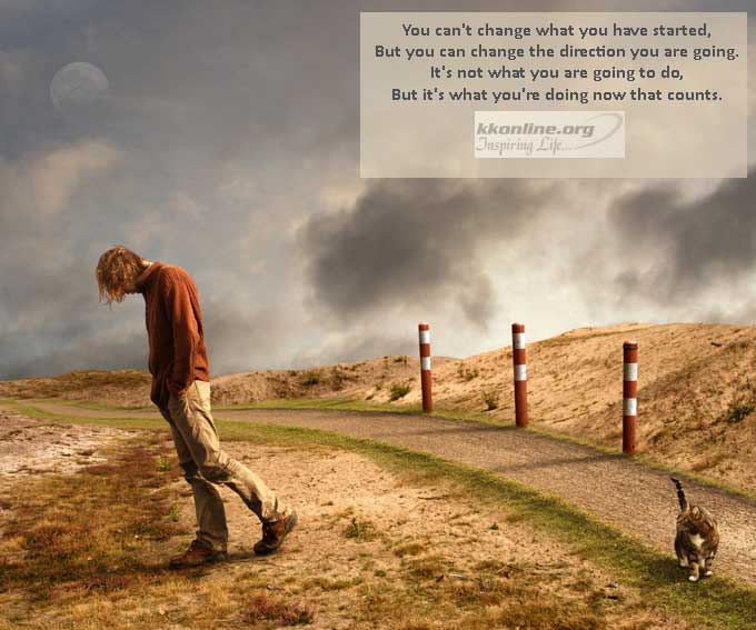 Change of direction