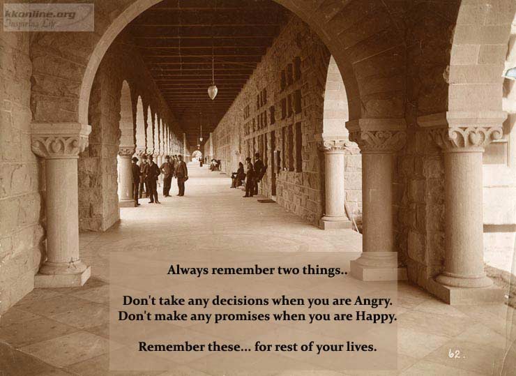 Decisions n promises