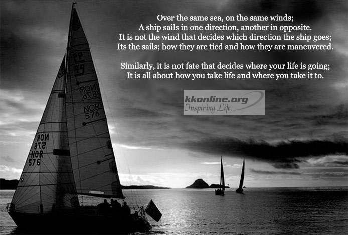 Direction to sail