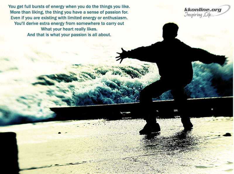 Energy for passion