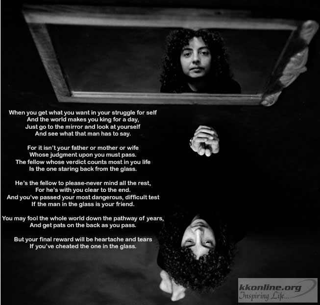 Facing yourself