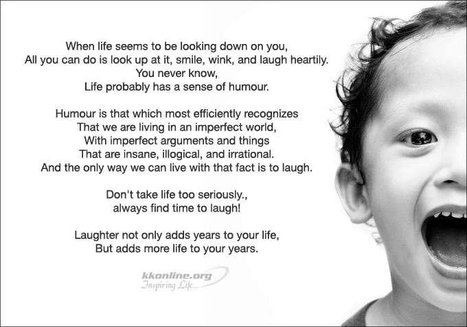 Laugh it off