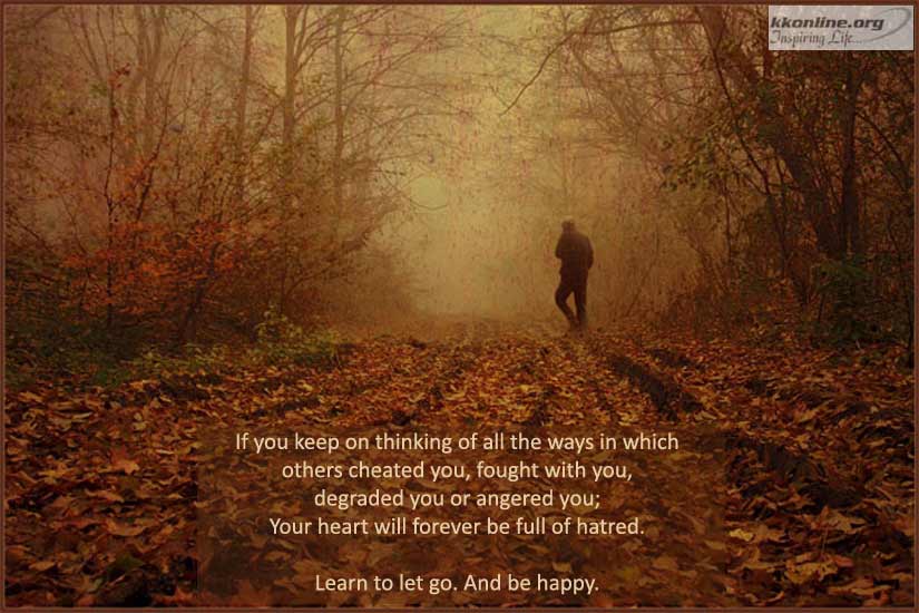 Let go be happy