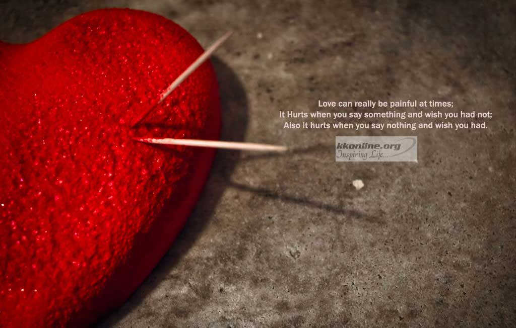 Love hurts