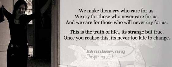 Make loved ones cry