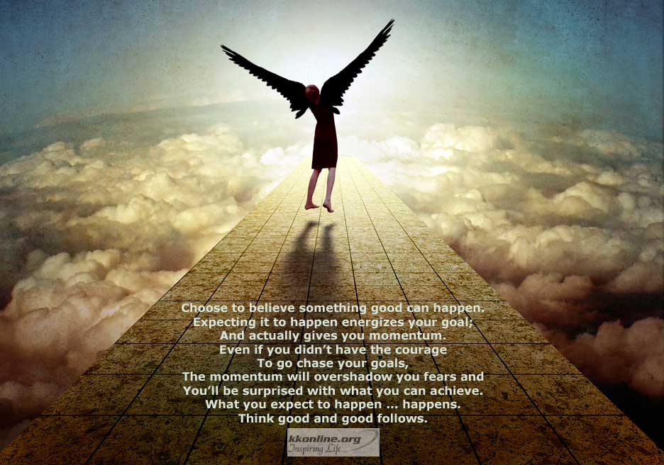 Momentum takes you