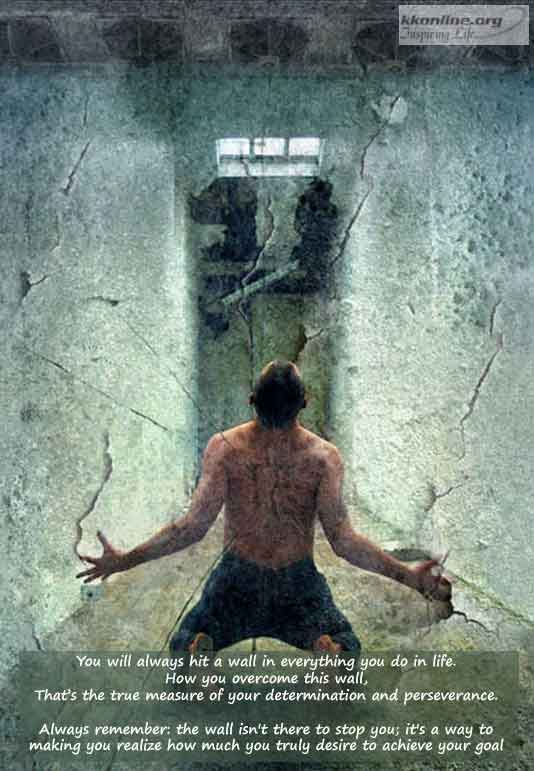 Overcome the wall