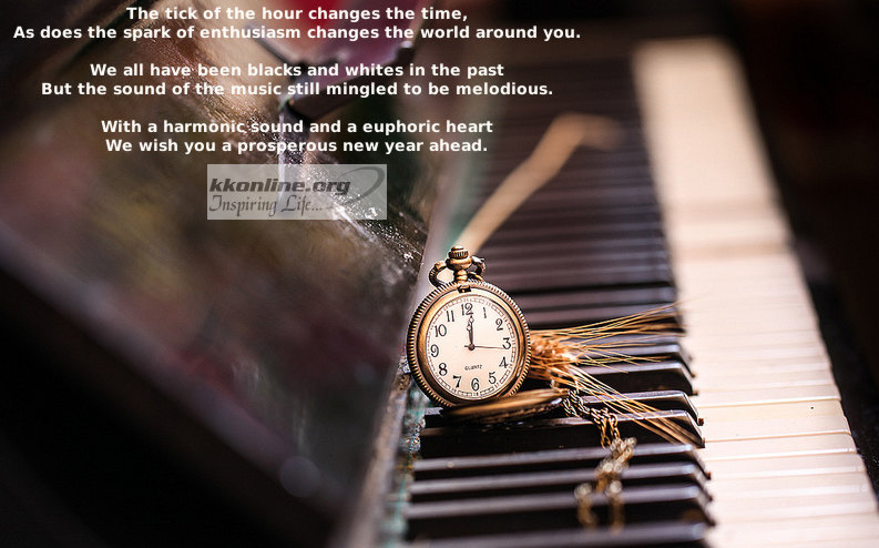 The tick of the hour changes the time