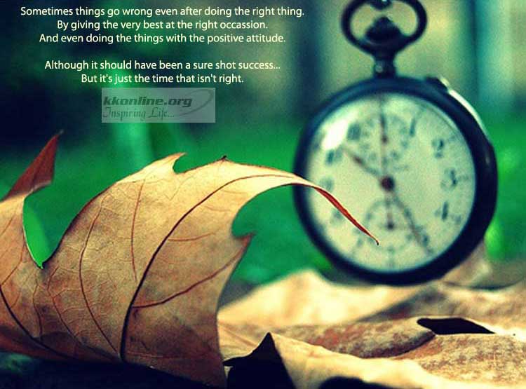 Time is wrong