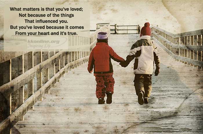 True from heart
